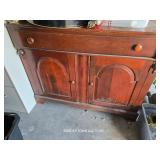 SMALL DRESSER AND CHINA DISHWARE STORAGE BAGS