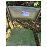 VINTAGE FOLDING METAL CHAIRS