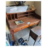 WRITING DESK AND SMALL TABLE