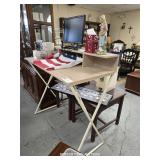 DESK AND CONTENTS