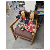 CHAIR AND DOLLS