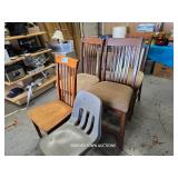 GROUP OF CHAIRS,