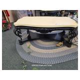 COFFEE TABLE AND TWO END TABLES