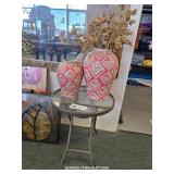 TABLE AND VASES