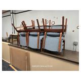 GROUP OF LOBBY CHAIRS