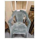 CHAIRS AND SHELF