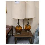 END TABLE AND LAMPS