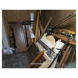 LARGE GROUP OF MISC. HEADBOARDS AND FOOTBOARDS