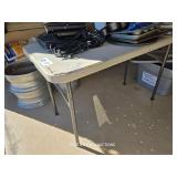 FOLDING 4 FT. PLASTIC TABLE FOLDING 4 FT. PLASTIC TABLE