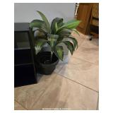 TWO FAUX PLANTS TWO FAUX PLANTS