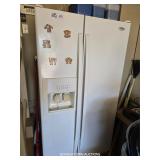 SIDE BY SIDE REFRIGERATOR (WORKS) SIDE BY SIDE REFRIGERATOR (WORKS)