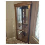 CORNER STYLE CURIO CABINET CORNER STYLE CURIO CABINET