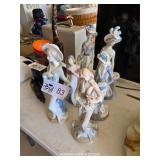 COLLECTION OF LADY FIGURINES COLLECTION OF LADY FIGURINES