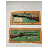 TWO WESTERN SADDLE RIFLE w/CARD