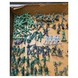 VINTAGE PLASTIC SOLDIER LOT MARX MPC TIMMEE