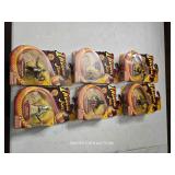 2008 INDIANA JONES FIGURES 6 COUNT