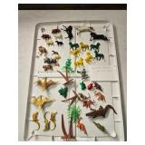 VINTAGE PLASTIC ANIMAL LOT