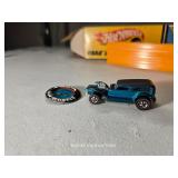 1969 DRAG CHUTE STUNT SET w/ORIG. RED LINE CAR