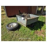 YARD CART AND TIRE WITH RIM