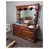 BED, CHEST, DRESSER