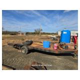 DUAL AXLE STEEL BED CAR HAULER (BILL OF SALE ONLY)