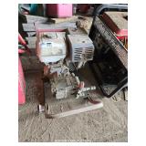 PRESSURE WASHER AND SNAP ON CHARGER (BOTH AS IS)