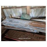 GROUP OF CORRUGATED SHEET IRON