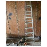 STEP LADDER, CHAIN BOOMER, MISC.