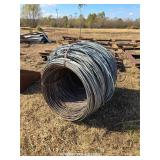 VERY LARGE ROLL OF STEEL CABLE