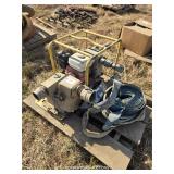 WACKER CENTRIFUGAL PUMP AND HOSE (AS IS)
