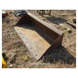 BOBCAT SKID STEER BUCKET (72")
