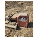 LINCOLN ARC WELDER,  AND CHAIN HOIST