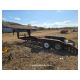TRI-AXLE GN TRAILER (NEEDS REPAIR) BILL OF SALE...