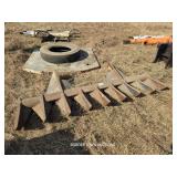 DOZER ROOT RAKE (72")
