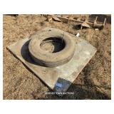 PLATE AND TIRE