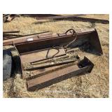 SKID STEER BUCKET AND MISC. ITEMS