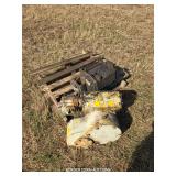 PALLET OF MOTOR PARTS (AS IS)