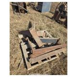 PALLET OF FORKLIFT FORKS