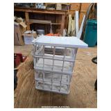 EXTENSION CORDS AND SHELF