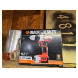 BLACK AND DECKER DRILL AND MORE