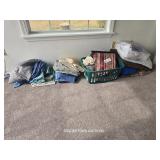 BED SHEET, AND MISC. ITEMS