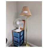 FLOOR LAMP, CONTAINER, MISC.