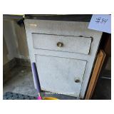 SMALL CABINET AND CONTENTS