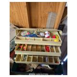 TACKLE BOX AND LURES