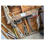 WOOD CLAMPS AND MISC. ITEMS