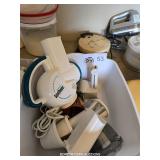 KITCHEN AID MEAT GRINDER, ETC.