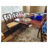 DINING TABLE AND CHAIRS