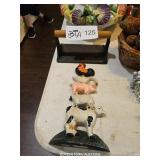 BACON PRESS, CAST IRON D?COR