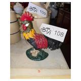 CAST IRON CHICKEN DOOR STOP
