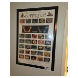 BUTTERFLY FRAMED POSTER